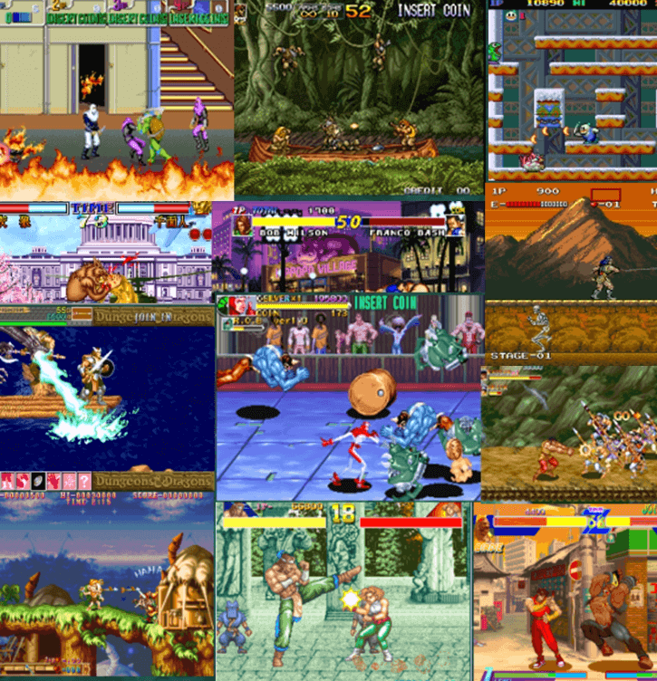 超经典的516款街机游戏合集，小时候的回忆，想玩哪个玩哪个 4.7GB